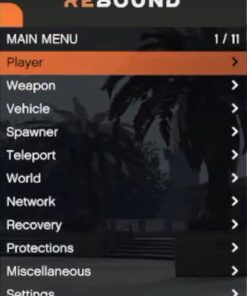 rebound gta menu